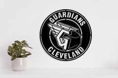 Cleveland Guardians Badge Laser cut vector file dxf, svg, eps. ai, pdf, png