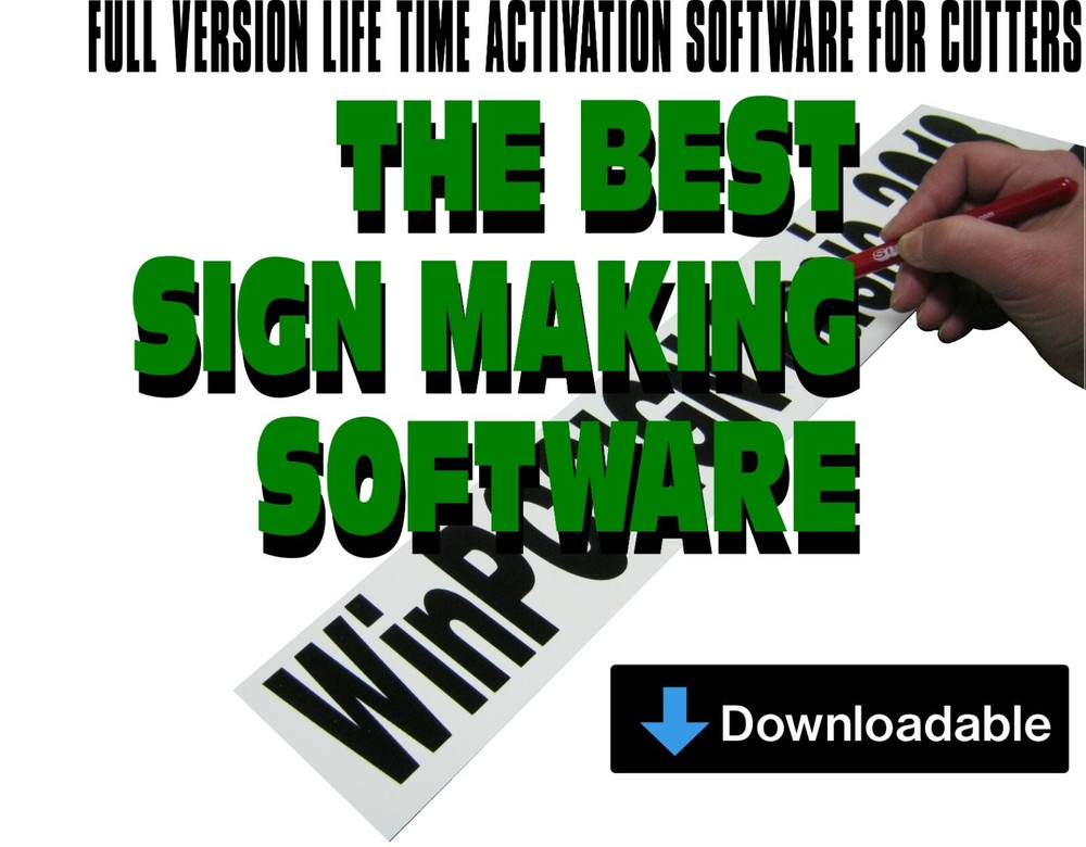 BASIC WinPCSIGN 2018 Software 600 Drivers. Vectorization DOWNLOADABLE via email