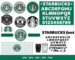 MANDALA STARBUCKS SVG BUNDLE – Coffee Cup Designs for Cricut, Silhouette