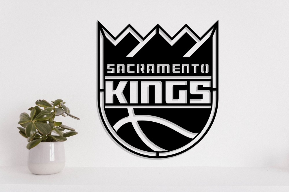 Sacramento Kings Laser Cut file dxf, svg, eps. ai, pdf, png Ready to cut