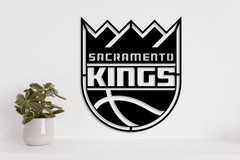 Sacramento Kings Laser Cut file dxf, svg, eps. ai, pdf, png Ready to cut